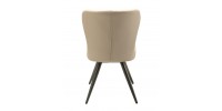 Amelie Swivel Dining Chair DC402 (Lite taupe)